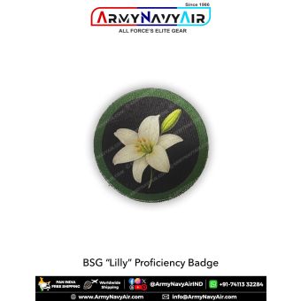 BSG Lilly Proficiency Badge - Combo of 2 Patches