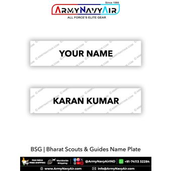 BSG Scouts Guides Nameplate : ArmyNavyAir.com