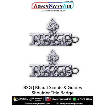 BSG Shoulder Title Badge : ArmyNavyAir.com