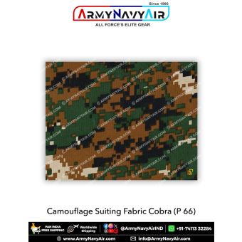 Camouflage Suiting Fabric Cobra ( P-66) : ArmyNavyAir.com