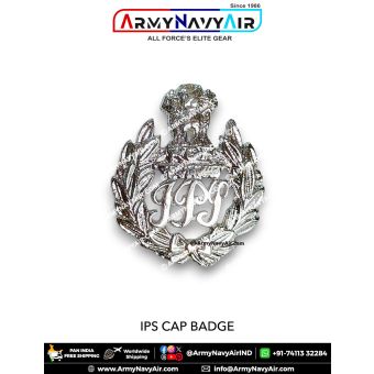 IPS | Indian Police Service Cap Badge : ArmyNavyAir.Com