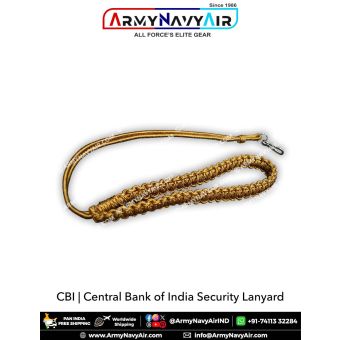 CBI | Central Bank Of India Security Lanyard-Whistle Cord : ArmyNavyAir.Com