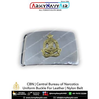 CBN|Central Bureau of Narcotics Uniform Buckle For Leather | Nylon Belt : ArmyNavyAir.com