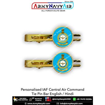 Indian Air Force Central Air Command IAF Tie Pin Bar :ArmyNavyAir.com