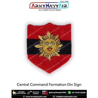Indian Army Central Command Formation-Div Sign : ArmyNavyAir.Com