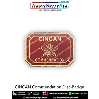 CINCAN Commendation Disc-Badge : ArmyNavyAir.com