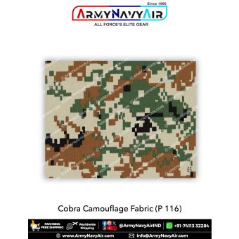 Cobra Camouflage Fabric (P 116) : ArmyNavyAir.com