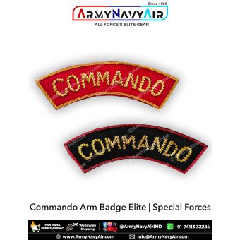 Commando Arm Badge - Elite | Special Forces : ArmyNavyAir.com