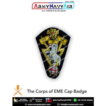 Corps OF EME Cap Badge : ArmyNavyAir.Com