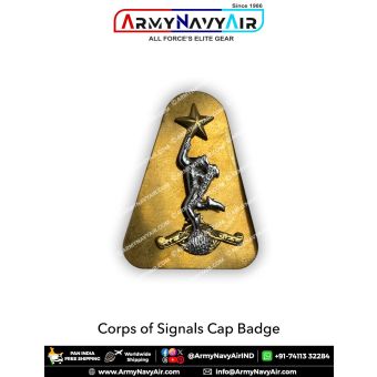 Corps Of Signals Cap Badge : ArmyNavyAir.com