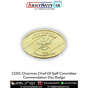 COSC Honor Commendation Disc-Badge : ArmyNavyAir.com