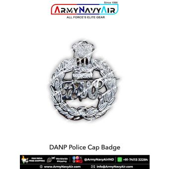 DANP Police Cap Badge : ArmyNavyAir.com