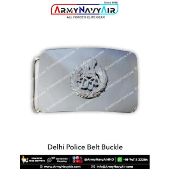 Delhi Police Belt Buckle : ArmyNavyAir.com