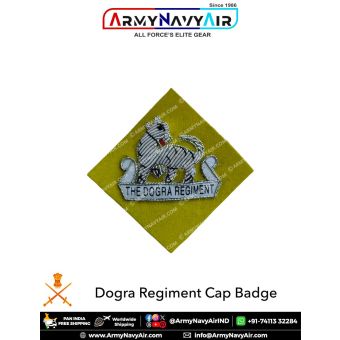 Dogra Regiment Cap Badge: ArmyNavyAir.com