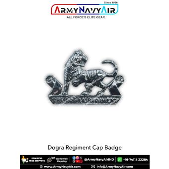 Dogra Regiment Cap Badge : ArmyNavyAir.com