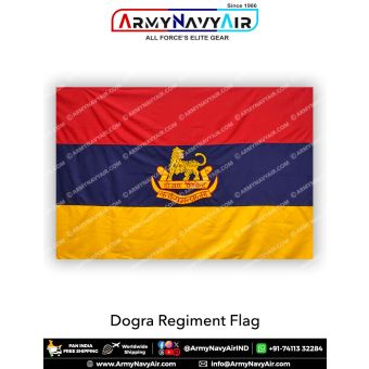 Indian Army Dogra Flag : ArmyNavyAir.com
