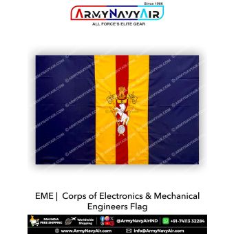 Indian Army EME Flag : ArmyNavyAir.Com