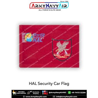 HAL Security Car Flag : ArmyNavyAir.Com