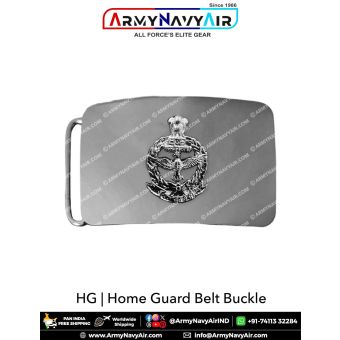 Home Guards होमगार्ड Belt Buckle : ArmyNavyAir.com