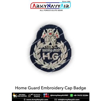 Home Guard Embroidery Cap Badge : ArmyNavyAir.com
