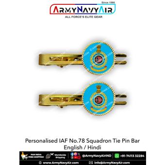 Indian Air Force No 78 Squadron IAF Tie Pin Bar :ArmyNavyAir.com