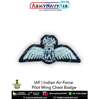 IAF - Indian Air Force Pilot Full Wing : ArmyNavyAir.com