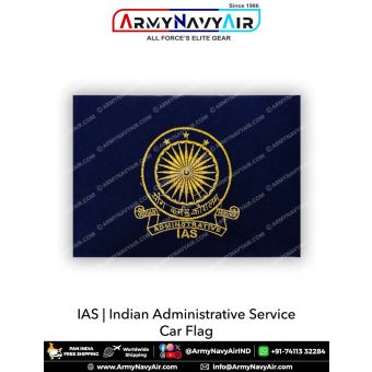 IAS | Indian Administrative Service Car Flag : ArmyNavyAir.com