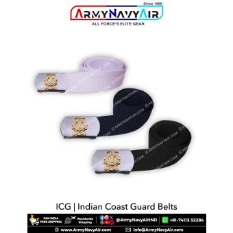 Indian Coast Guard Belt : ArmyNavyAir.com