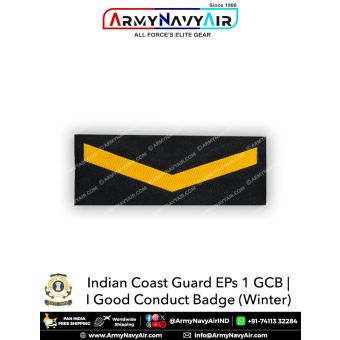 Indian Coast Guard EPs 1 GCB | Good Conduct Badges (Winter) : ArmyNavyAir.com
