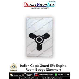 Indian Coast Guard EPs Engine Room Badges (Summer) : ArmyNavyAir.com