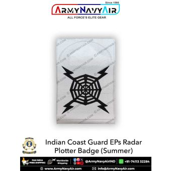 Indian Coast Guard EPs Radar Plotter Badges (Summer) : ArmyNavyAir.com