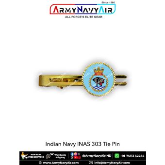 Indian Navy INAS 303 Tie Pin : ArmyNavyAir.com