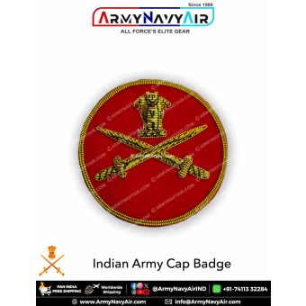 Indian Army Cap Badge : ArmyNavyAir.com