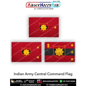 Indian Army Central Command Flag : ArmyNavyAir.Com