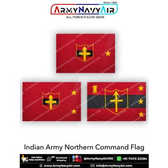 Indian Army Northern Command Flag : ArmyNavyAir.Com