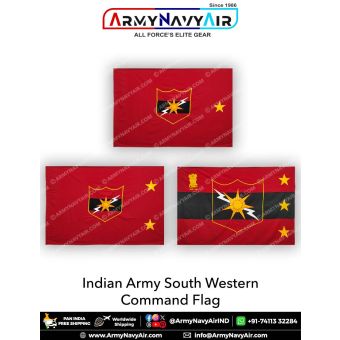 Indian Army South Western Command Flag : ArmyNavyAir.Com