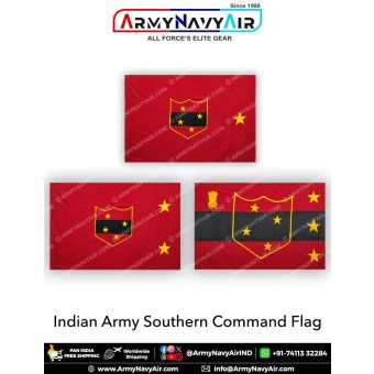 Indian Army Southern Command Flag : ArmyNavyAir.Com