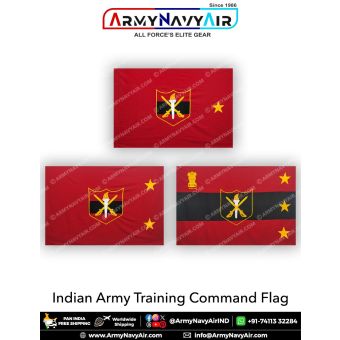 Indian Army Training Command (ARTRAC) Flag : ArmyNavyAir.Com