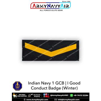 Indian Navy 1 GCB - I Good Conduct Badges ( Winter) : ArmyNavyAir.com
