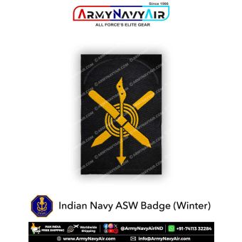Indian Navy ASW Badges (Winter) : ArmyNavyAir.com