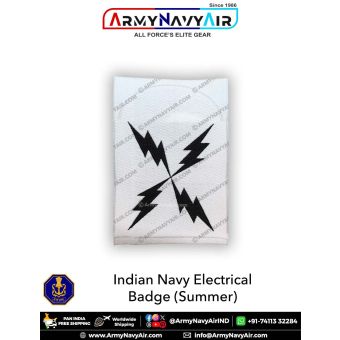 Indian Navy Electrical Badges (Summer) : ArmyNavyAir.com