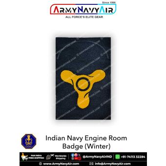 Indian Navy Engine Room Badges (Winter) : ArmyNavyAir.com