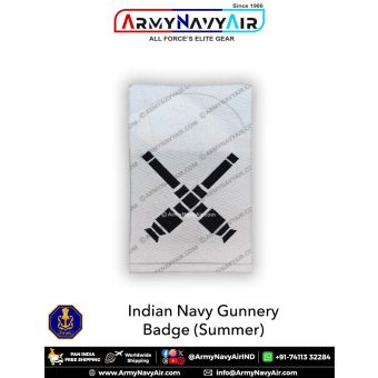 Indian Navy Gunnery Badges (Summer) : ArmyNavyAir.com