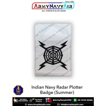 Indian Navy Radar Plotter Badges (Summer) : ArmyNavyAir.com