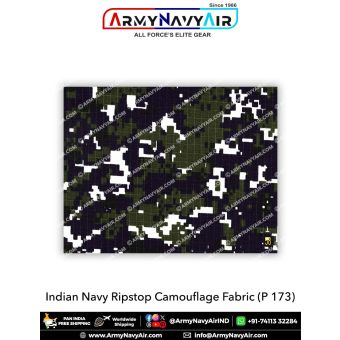 Indian Navy Ripstop Camouflage Fabric (P 173) : ArmyNavyAir.com