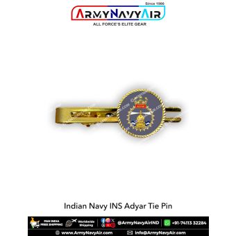 Indian Navy INS Adyar Tie Pin : ArmyNavyAir.com