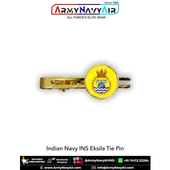 Indian Navy INS Eksila Tie Pin : ArmyNavyAir.com