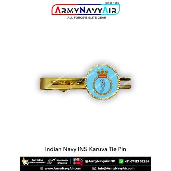 Indian Navy INS Karuva Tie Pin : ArmyNavyAir.com