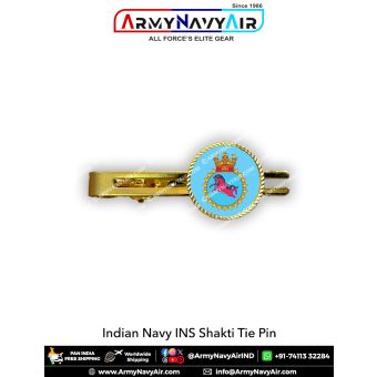 Indian Navy INS Shakti Tie Pin : ArmyNavyAir.com