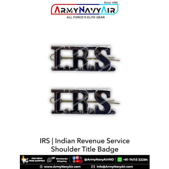 IRS Shoulder Title Badge : ArmyNavyAir.com